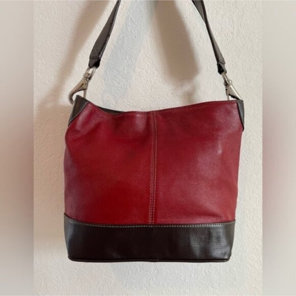 Tiganello leather shoulder bag - Picture 1 of 10